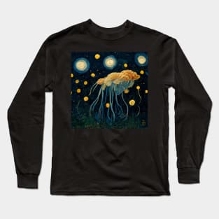 VAN GOGH JELLYFISH Long Sleeve T-Shirt